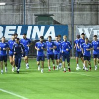Trening Dinama uoči utakmice protiv Astane