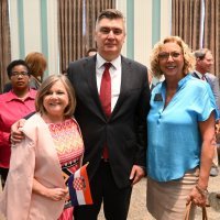 Zoran Milanović sa suprugom Sanjom u SAD-u