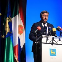 Andrej Plenković na Danu Istarske županije