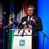Andrej Plenković na Danu Istarske županije