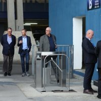 Dolazak skupštinara na sjednicu Skupštine GNK Dinamo