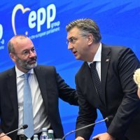 Manfred Weber i Andrej Plenković