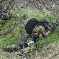 Ruska vojska - pripadnici zračno-desantnih snaga na vježbi