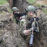 Ruska vojska - pripadnici zračno-desantnih snaga na vježbi