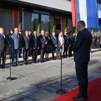 Svečani prijam u Uredu predsjednika povodom Dana policije