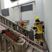 Urušeno stubište na Rabu