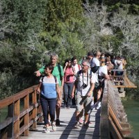 Turisti u Nacionalnom parku Krka