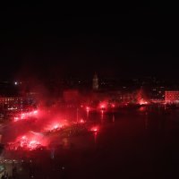 Bakljada Torcide povodom 100.000 članova