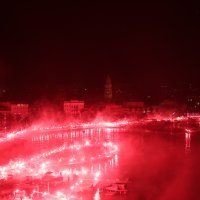 Bakljada Torcide povodom 100.000 članova
