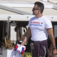 Split: Navijači su okupirali centar grada uoči derbija Hajduk - Dinamo, 1.10.2023.