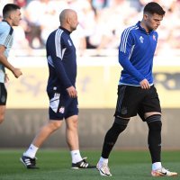 Zagrijavanje za derbi Hajduk - Dinamo, 1.10.2023.