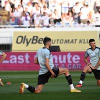 Zagrijavanje za derbi Hajduk - Dinamo, 1.10.2023.