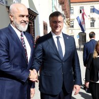 Andrej Plenković primio je predsjednika Vlade Republike Albanije Edija Ramu