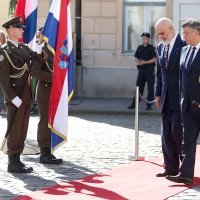 Andrej Plenković primio je predsjednika Vlade Republike Albanije Edija Ramu