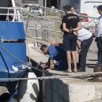 Sudar trajekta i katamarana u splitskoj trajektnoj luci