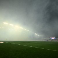 Bakljada na utakmici Hajduk - Dinamo, 1.10.2023.