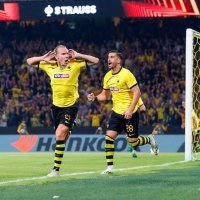 Slavlje Domagoja Vide nakon gola Ajaxu