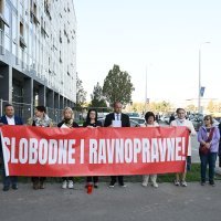 Prosvjed foruma žena SDP-a