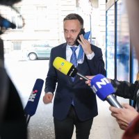 Zagreb: Članovi HDZ-a dolaze na sastanak Predsjedništva stranke