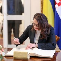 Andrej Plenković primio je prvu potpredsjednicu Vlade i ministricu gospodarstva Ukrajine Juliju Sviridenko