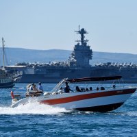 USS Gerald R. Ford u Splitu