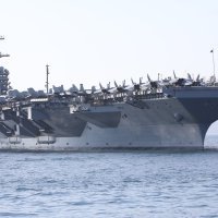 USS Gerald R. Ford u Splitu