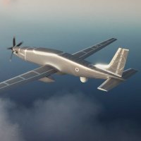 Dron je pogonjen motorom tvrtke Pratt & Whitney od 1200 KS