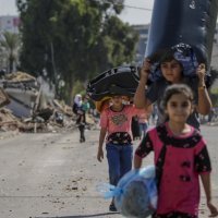 Palestinci napuštaju sjeverni dio Pojasa Gaze