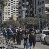 Palestinci napuštaju sjeverni dio Pojasa Gaze