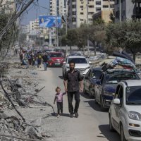 Palestinci napuštaju sjeverni dio Pojasa Gaze