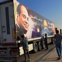 Kamioni na putu za Rafah