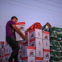 Kamioni na putu za Rafah