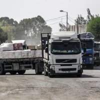 Kamioni na putu za Rafah