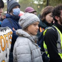 Greta Thunberg privedena u Londonu