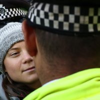 Greta Thunberg privedena u Londonu