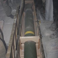 Zapljenjena raketa Kajbar-1 u rukama izraelske vojske