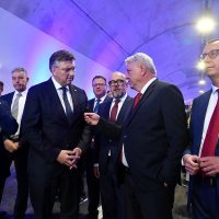 Andrej Plenković na otvorenju državne ceste u Rijeci