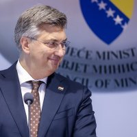 Andrej Plenković nakon susreta s Borjanom Krišto u Sarajevu