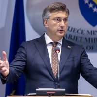 Andrej Plenković nakon susreta s Borjanom Krišto u Sarajevu