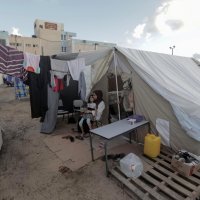 Palestinske izbjeglice u Kan Jounisu, kampu na jugu Gaze