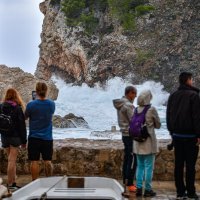 Dubrovačke zidine pod vodom