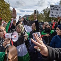 Prosvjed podrške Palestini u Parizu