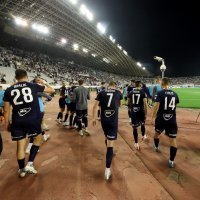 Slavlje nogometaša Osijeka, Hajduk-Osijek 0:2