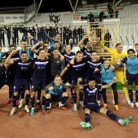 Slavlje nogometaša Osijeka, Hajduk-Osijek 0:2