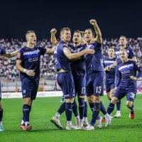 Slavlje nogometaša Osijeka, Hajduk-Osijek 0:2