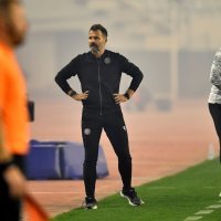 Igrači Hajduka i trener Ivan Leko nakon poraza, Hajduk-Osijek 0:2