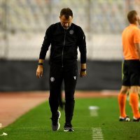 Igrači Hajduka i trener Ivan Leko nakon poraza, Hajduk-Osijek 0:2