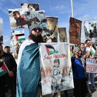 Prosvjed podrške Palestini u Podgorici