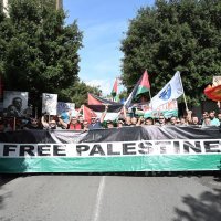 Prosvjed podrške Palestini u Podgorici