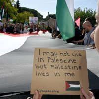 Prosvjed podrške Palestini u Podgorici